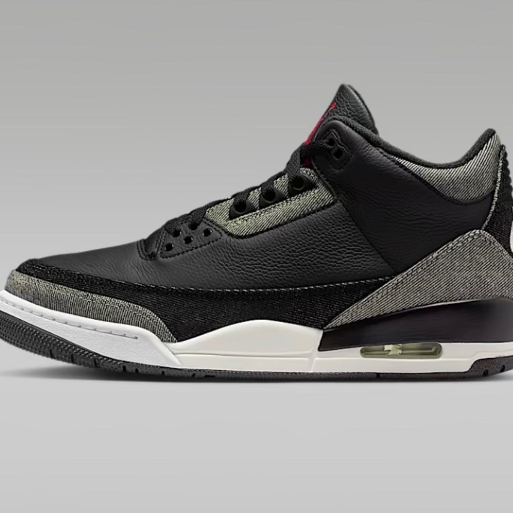 Jordan Retro 3 Levi’s Black Size 10.5 Style #IR0914-400